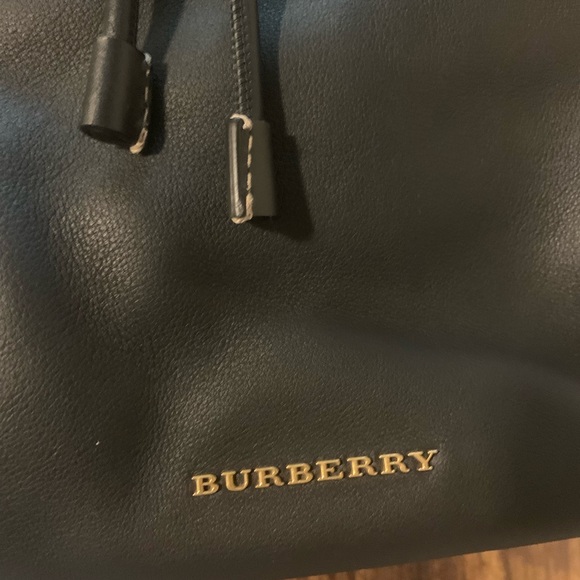 Authentic fully leather burberry backpack/rucksack - Picture 10 of 12